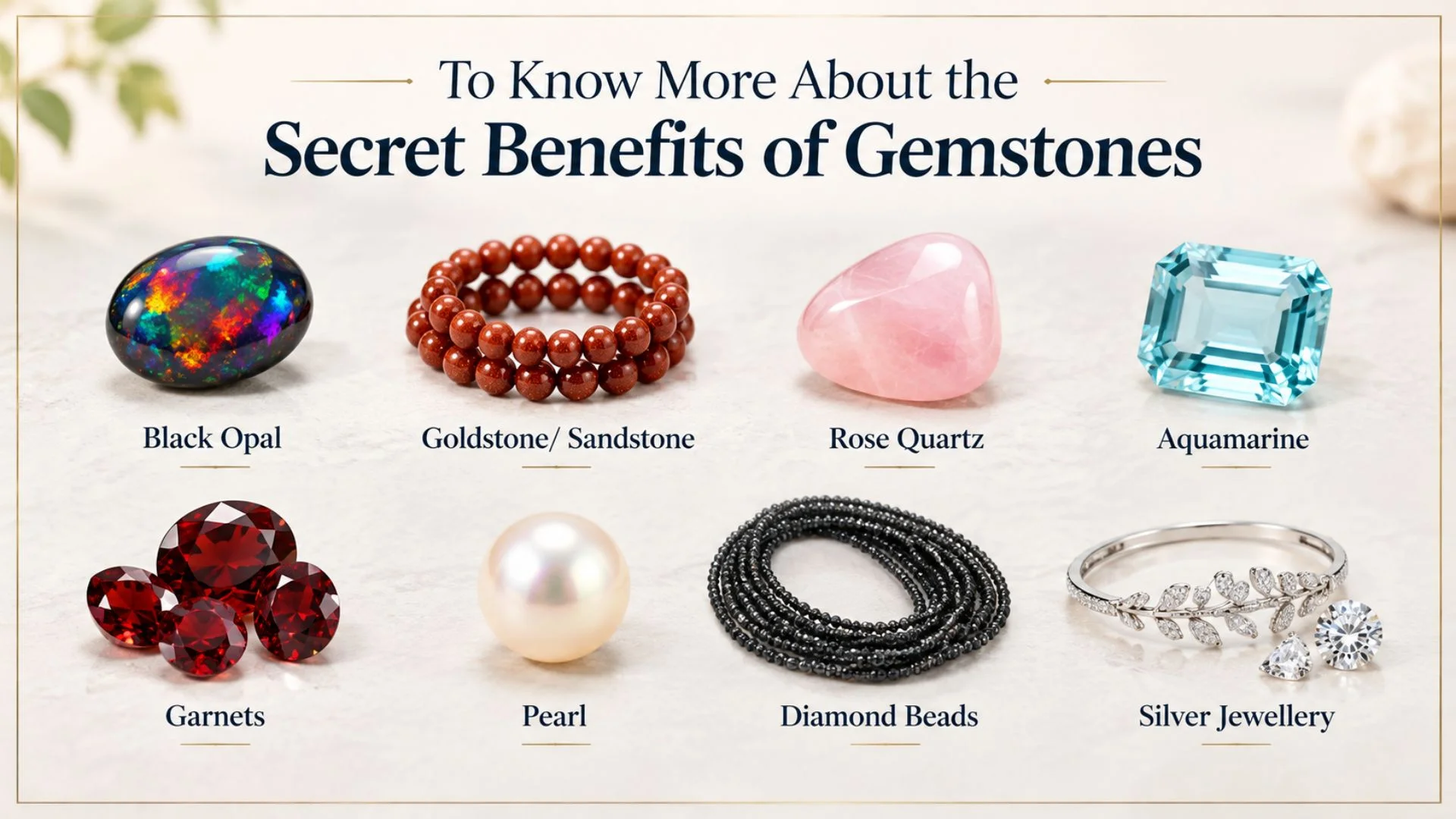 To Know More About the Secret Benefits of Gemstones